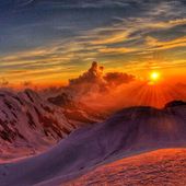 Monte Rosa al tramonto-Photo Credits: Mount Live