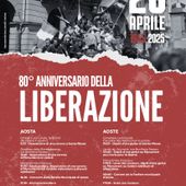 25 Aprile, Festa della Liberazione, tutti gli eventi organizzati in Valle