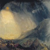 'Bufera di neve, Annibale e il suo esercito attraversano le Alpi', 1812-William Turner (1775-1851)