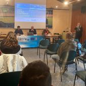 Un momento della conferenza stampa