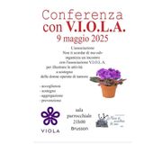 Due appuntamenti per conoscere da vicino i servizi dell’Associazione Viola Due appuntamenti per conoscere da vicino i servizi dell’Associazione Viola
