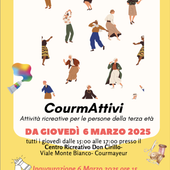 'CourmAttivi, attività ricreative per la terza età ai piedi del Bianco