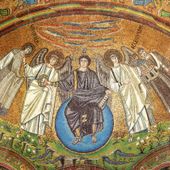 Il Cristo Pantocratore, VI secolo; Basilica di San Vitale a Ravenna