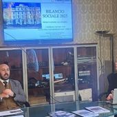 Il pm Manlio D'Ambrosi durante la conferenza sul Bilancio sociale della procura di Aosta Il pm Manlio D'Ambrosi durante la conferenza sul Bilancio sociale della procura di Aosta