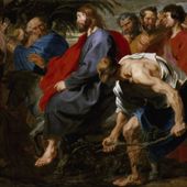 'Entrata di Cristo a Gerusalemme', 1617- Antoon van Dyck (1599-1641).