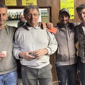Da sn Lorenzo Fontanaravaz, Pietro Meynet, Patrick Vout e Fabio Fichera