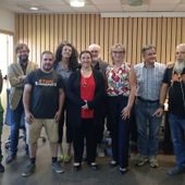 Da sn Sabrina Marando, Matteo Martinet, Stefano Romano, Costantina Canistro, Denise Pinet, Alberto Stecca, Speranza Girod, Giorgio Cuaz e Manuel Gabrielli