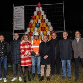 Allestito l’Albero della Sicurezza davanti alla Cogne Acciai Speciali