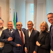La nuova Giunta Fiavet (prima da sn Chiara Fabbri)