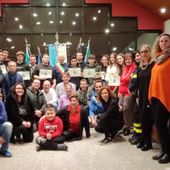 I neodiciottenni di Pollein con il Consiglio comunale i genitori e le associazioni del territorio