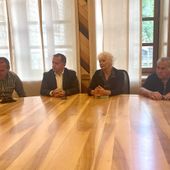 I membri del Comitato Val Ferret presenti alla riunione