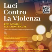 Ad Aosta le 'Luci contro la violenza'