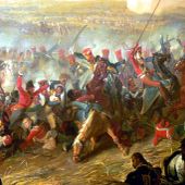 La Battaglia di Waterloo in un dipinto di Denis Dighton – 1816