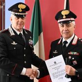 Da sn il tenente colonnello Livio Propato e il luogotenente Vincenzo Russo