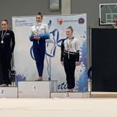 Ilaria Bertoncin sul terzo gradino del podio