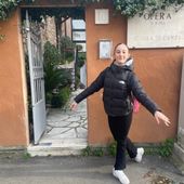 Sofia Maria Barmasse alla scuola di danza del Teatro dell’Opera a Roma
