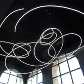 'Struttura al neon', 1951-Lucio Fontana (1899-1968)
