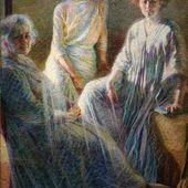 'Tre donne', 1909-1910; Umberto Boccioni (1882-1916)