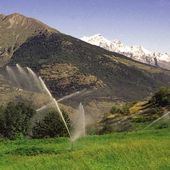 Acqua, reti innovative e consumi dimezzati; due grandi progetti irrigui valdostani