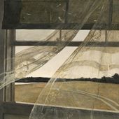 'Vento dal mare', 1947 - Andrew Wyeth (1917- 2009)
