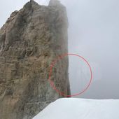 In salvo alpinista rimasto bloccato sul Dente del Gigante