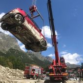 Frana Oyace, primi convogli per evacuare chi è rimasto bloccato