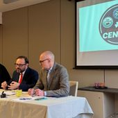 Da sn Aldo Di Marco, Stefano Aggravi e Ronny Borbey