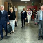 Termine udienza a Torino il 14 luglio scorso; da sn l'avvocato Maurizio Riverditi; l'ad della Casino spa, Sara Bordet; l'avvocato Ascanio Donadio e l'amministratore giudiziario Corrado Corradino Termine udienza a Torino il 14 luglio scorso; da sn l'avvocato Maurizio Riverditi; l'ad della Casino spa, Sara Bordet; l'avvocato Ascanio Donadio e l'amministratore giudiziario Corrado Corradino