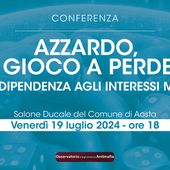 'Azzardo, un gioco a perdere'; incontro con gli esperti al Salone Ducale di Aosta