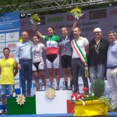 Ciclismo: Berta oro, Pesse e Giangrasso bronzo agli Italiani di Tabiano Terme Ciclismo: Berta oro, Pesse e Giangrasso bronzo agli Italiani di Tabiano Terme