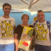 I vincitori premiati da Angela Sagaria, sorella di Beppe (cliccare per avviare la minigallery)