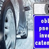 Fino al prossimo 15 aprile obbligo di pneumatici da neve o catene a bordo