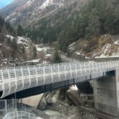 Apre oggi il nuovo ponte di Chevril tra Aymavilles e Cogne