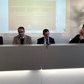 Un momento della presentazione dell'indagine previsionale di Confindustria Valle d'Aosta Un momento della presentazione dell'indagine previsionale di Confindustria Valle d'Aosta