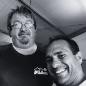 Thierry Debove insieme a Francesco Fida Thierry Debove insieme a Francesco Fida