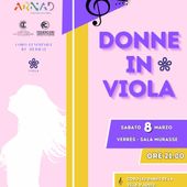 A Verres la terza edizione del concerto 'Donne in Viola'