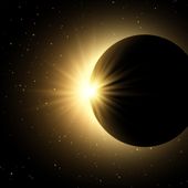 Il cielo si oscura; l'incanto dell'eclissi solare è in arrivo fra qualche ora