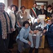 Quart ha festeggiato i 100 anni di Elda Gandini Quart ha festeggiato i 100 anni di Elda Gandini