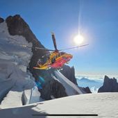 In salvo due alpinisti in difficoltà sul Dente del Gigante