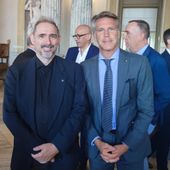 Da dx Emanuele Filiberto e Paolo Fabris