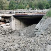 Frana Oyace, aperto varco di emergenza