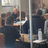 Lo psichiatra Franco Freilone durante la sua deposizione Lo psichiatra Franco Freilone durante la sua deposizione