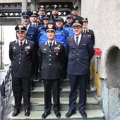 Il generale Galletta in Valle: visita ai carabinieri e incontro con i militari al confine Il generale Galletta in Valle: visita ai carabinieri e incontro con i militari al confine