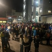 In centinaia al flash mob del 'Parini' contro gli orrori a Gaza e l'arresto illegale della Flotilla