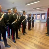 Il generale Antonio Di Stasio ha visitato il Gruppo Carabinieri di Aosta