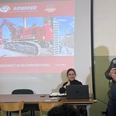L'architetto Stefano Chiavalon ha illustrato le fasi salienti dei lavori