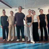 Da sn Veronica Corradini, Lucrezia Zampa, Andrea Cagnetti, Sofia Maria Barmasse, Aurora Capano, Lucia Piatti, Alice Susanna