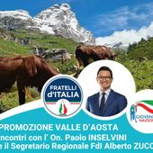 L'eurodeputato Inselvini (FdI) ad Aosta per parlare di agricoltura