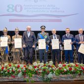 I nuovi insigniti Ufficiali e Cavalieri all'Ordine del Merito della Repubblica (cliccare sull'immagine per avviare la gallery) I nuovi insigniti Ufficiali e Cavalieri all'Ordine del Merito della Repubblica (cliccare sull'immagine per avviare la gallery)