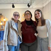 Da sn Alessandra Diridoni, Barbara Caratti e Marie-Claire Corradino Da sn Alessandra Diridoni, Barbara Caratti e Marie-Claire Corradino